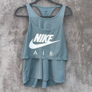 Nike Air Women’s Layered Tank Top Racerback Athletic Running Training Sz XL